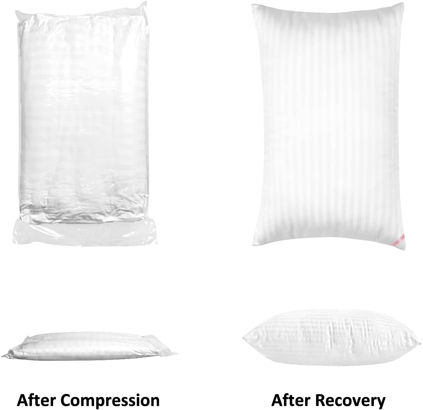 EIUE Hotel Collection Bed Pillows for Sleeping 2 Pack Queen Size,Pillows for Side and Back Sleepers,Super Soft Down Alternative Microfiber Filled Pillows,20 x 30 Inches