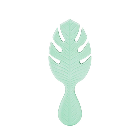 Wet Brush Go Green Mini Detangler, Green - Detangling Travel Hair Brush - Ultra-Soft IntelliFlex Bristles Glide Through Tangles & Gently Loosens Knots While Minimizing Pain, Split Ends & Breakage