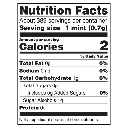 ALTOIDS Arctic Peppermint Breath Mints - Altoids Hard Candy Bulk, Sugar Free Mints 1.2 oz Tin, Pack of 8