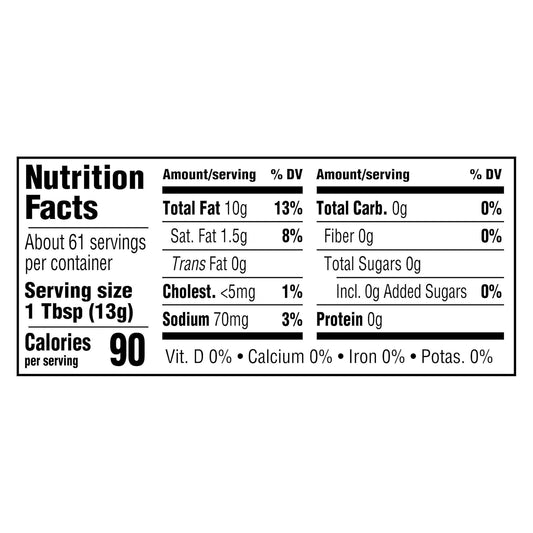 Kraft Real Mayo Creamy & Smooth Mayonnaise, for a Keto and Low Carb Lifestyle, 30 fl oz Jar