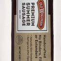 Old Wisconsin Premium Summer Sausage, 100% Natural Meat, Charcuterie, Ready to Eat, High Protein, Low Carb, Keto, Gluten Free, Beef Flavor, 8 Ounce