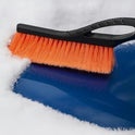 EcoNour 27" Aluminum Ice Scrapers for Car Windshield | Car Window Scraper and Snow Brush with Ergonomic Foam Grip Winter Accessories (Orange)