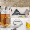 Fu Store 2pcs Stainless Steel Mesh Tea Ball 2.1 Inch Tea Strainers Teas Infuser Strainer Filters for Teas