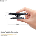 2-Pack Magnetic Phone Holder for Car Dash Strong Magnet Magnetic Car Phone Holder Mount 4 Plate Phone Holders for Your Car Phone Mount for Car Dashboard Cell Phone Car Mount for iPhone Samsung