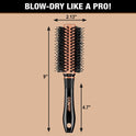 Conair Copper Collection Round Hair Dryer Brush - Blow Out Styler for Voluminous Looks