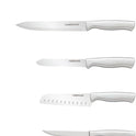 FARBERWARE 15-Piece Kitchen Knife Set with High-Carbon Stainless Steel Blades, Black Handles, Steak Knives, Wood Block, Razor Sharp and Ergonomic