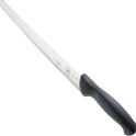 Mercer Culinary M23210 Millennia Black Handle, 10-Inch Wide Wavy Edge, Bread Knife