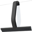 dancemoon JustHang Shower Squeegee for Glass Doors, All-One-Piece Silicone with Built-in Hook Design for Easy Hanging, Household Window Mirror Squeegee for Bathroom, Glass, Kitchen, Tile Wall, Car