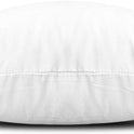 EDOW Throw Pillow Inserts, Set of 4 Lightweight Down Alternative Polyester Pillow, Couch Cushion, Sham Stuffer, Machine Washable. (White, 18x18)