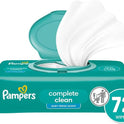 Pampers Baby Wipes, Complete Clean Baby Fresh Scented Wipe, Gently Cleans Head to Toe, 72 Total (1 Flip-Top Packs)