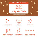 Rip Van Chocolate Hazelnut Wafer Cookies, Keto, Non-GMO, Healthy Snacks, Low Carb & Low Sugar (2g), Low Calorie, Vegan, 16 Count