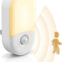 L LOHAS LED Motion Sensor Night Light, 2Pack, Motion Activated Night Light, Night Lights Plug into Wall Motion Sensor, 3000K Warm White, Adjustable Brightness 30/60LM, for Kids Adults Bathroom Bedroom