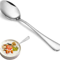 Teaspoon Set,16 Piece 6.7" Spoons Silverware, Premium Food Grade Stainless Steel Tea Spoons, Durable Small Spoon, Good Teaspoons, Kitchen Dessert Spoon Set, Mirror Finish & Dishwasher Safe