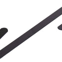Sattiyrch 12" Wreath Hanger for Front Door,Steel Over The Door Hanger Hook,Wreath Door Hanger (Black,1)