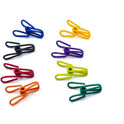 Chip Clips, Utility PVC-Coated Steel Clip for Food Package, Chips Bag, Clothes, Parper, Pack of 16, 2 Inch