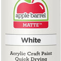 Apple Barrel Acrylic Paint in Assorted Colors (8 Ounce), 20403 White