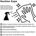 SunnyPoint NeverRust Kitchen & Bathroom Sink Caddy for Sponges, Scrubbers, Soap, 6" x 2.5" x 2.65", with Adhesive Mount - Additional Suction Cup Included –Aluminum (Black)