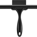 SetSail Squeegee for Shower Glass Door Stainless Steel Shower Squeegee for Glass Doors All-Purpose Window Squeegee for Tile Shower Walls, Sink, Mirror, Bathroom, Car Window Cleaning 10 Inches