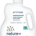 ATTITUDE Liquid Laundry Detergent, EWG Verified, HE Compatible, Plant-Based & Vegan, Natural Laundry Soap, Mountain Fresh Scent, 40 Loads, 67.6 Fl Oz