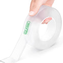 EZlifego Double Sided Tape Heavy Duty, Nano Double Sided Adhesive Tape, Clear Mounting Tape Picture Hanging Adhesive Strips (9.85FT)