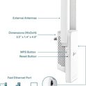 TP-Link AC1200 WiFi Extender, 2023 Engadget Best Budget Pick, 1.2Gbps Signal Booster for Home, Dual Band 5GHz/2.4GHz, Covers Up to 1500 Sq.ft and 30 Devices,Support Onemesh, One Ethernet Port (RE315)