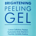 Ebanel Exfoliating Face Scrub Peeling Gel, Brightening Moisturizing Cleanser, Dead Skin Remover for Face, Exfoliating Facial Wash with Centella, Hyaluronic Acid, Vitamin C & E