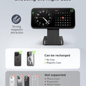 3 in 1 Magnetic Wireless for iPhone Charging Station: Foldable Portable Charger for iPhone 17-12 Pro Max & Apple Watch & AirPods, for Apple Multiple Devices Charger for Home,Office&Travel