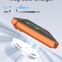 for Apple Mag-Safe Charger 2 Pack, Magnetic Wireless Charger for iPhone 17/17 Pro/17 Pro Max/Air/16 15 14 13 12 Pro Max Plus mini, Charging Pad for Airpods Pro 3 2,Strong Magnet, Silver