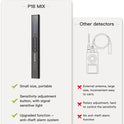 Hidden Camera Detectors, Bug Detector Anti Spy Camera Finder, GPS Tracker Detector Hidden Device Detector 6 Modes for Travel, Car, Bathroom,Office, Hotel, P18 Mix