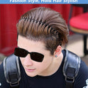 Metal Hair Band for Men Headband Women Bands Unisex Black Wavy Spring Outdoor Sports Headbands Men's Hoop Clips Accessories Simple Elastic Non Slip Head Headwear