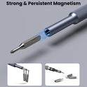AXTH 25-in-1 Small Precision Screwdriver Set, Professional Magnetic Mini Repair Tool Kit for Phone, Computer, Watch, Laptop, Macbook, Ring Doorbell, Eyeglass, Electronic, [Bearing Steel] Screw Driver