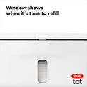 OXO Tot Perfect Pull Baby Wipes Dispenser – One-Handed Wipe Holder, Moisture-Sealed, Refillable