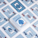 Hoyle Waterproof Playing Cards, Clear Plastic Deck of Cards for Outdoor Card Games, Camping, Beach, Pool & Travel Games (1 Deck)