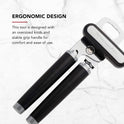 KitchenAid Classic Multifunction Can Opener and Bottle Opener Easy to Use, Razor Sharp Stainless Steel Cutting Wheel, Soft Ergonomic Handles, Black