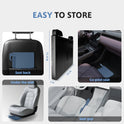 Steering Wheel Tray, Car Food Tray, Car Desk for Laptop, Multipurpose Car Table for Eating & Work, Adjustable Car Tray with Drawer and Anti-Slip Protective Adhesive