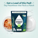 Puracy Dishwasher Pods, Natural Dishwasher Detergent, Free & Clear Dish tabs - Enzyme-Powered, Spot & Residue Free - TikTok Trend Items, Must Haves from TikTok Made Me Buy It (Free & Clear, 50 Count)