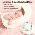 Sound Machine Mini White Noise Machine with 30 Soothing Sounds for Newborn Baby Kids Adults Portable Rechargeable Sleep Brown Noise Machine 4 Timers Memory Function for Travel Camping Home Office