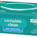 Pampers Baby Wipes, Complete Clean Baby Fresh Scented Wipe, Gently Cleans Head to Toe, 72 Total (1 Flip-Top Packs)