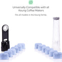 Keurig Filter Replacement - 12 Water Filters for Keurig K-Mini, K-Supreme, K-Slim, K-Express, K-Classic, K-Duo, K-Duo Hot & Iced, K-Elite, K-Select, K-Cafe, K-Compact, 2.0 and 1.0 Brewers