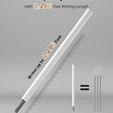 8 Pcs Gel Pens - 0.7mm Fine Point Smooth Writing Black Ink, Quick-Dry Long Lasting Fidge Pens, School & Office Supplies for Men Women
