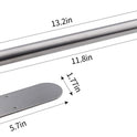 Paper Towel Holders for Kitchen,Paper Towels Bulk- Self-Adhesive Under Cabinet,Both Available in Adhesive and Screws,Stainless Steel