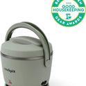 Crock-Pot Portable Electric Lunch Box 20-Ounce Food Warmer Moonshine Green | Ideal for Travel On-the-Go | Keeps Food Spill-Free Warm & Tasty | Dishwasher-Safe
