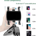 Universal Car Phone Holder Mount,360 Degrees Rotation Dashboard Phone Holder [Upgrade Clip Never Fall],car Phone Mount for iPhone,Samsung,Google,Nokia,and 4 to 7" Smartphones