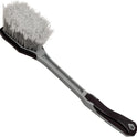 VIKING Car Wash Brush, Wheel and Fender Brush, Long Handle Tire Cleaner for Car Detailing, 16.5 Inch, Grey/Black