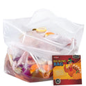 Turkey Brine Bags, 26"×22", 2 Pack, Holds up 35lbs, Thicker Brining Bags with Double Zip Lock & 2 Cotton Strings, Extra Large Brine Bag Fits for Turkey, Chicken, Beef, Fish, Lamb, Pork