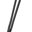 CHEFBEE Candle Wick Trimmer, Polished Stainless Steel Wick Clipper Cutter, Scissors, Reaches Deep Into Candles to Cut Spent Cord, Allow Cleaner Burn and Prevent Soot Buildup (Black)