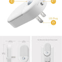 L LOHAS LED Motion Sensor Night Light, 2Pack, Motion Activated Night Light, Night Lights Plug into Wall Motion Sensor, 3000K Warm White, Adjustable Brightness 30/60LM, for Kids Adults Bathroom Bedroom
