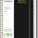 2026 Planner, Weekly and Monthly Calendar Academic Planner, Jan 2026 - Dec 2026, Planning Agenda Book for Desk Accessories and School Supplies - A5 (6.3'' x 8.5'')