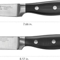 HENCKELS Forged Accent Razor-Sharp 2-pc Paring Knife Set, German Engineered Informed by 100+ Years of Mastery,Black