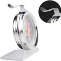 Oven Thermometer 50-300°C/100-600°F, Oven Grill Fry Chef Smoker Analog Thermometer Instant Read Stainless Steel Kitchen Cooking Thermometer